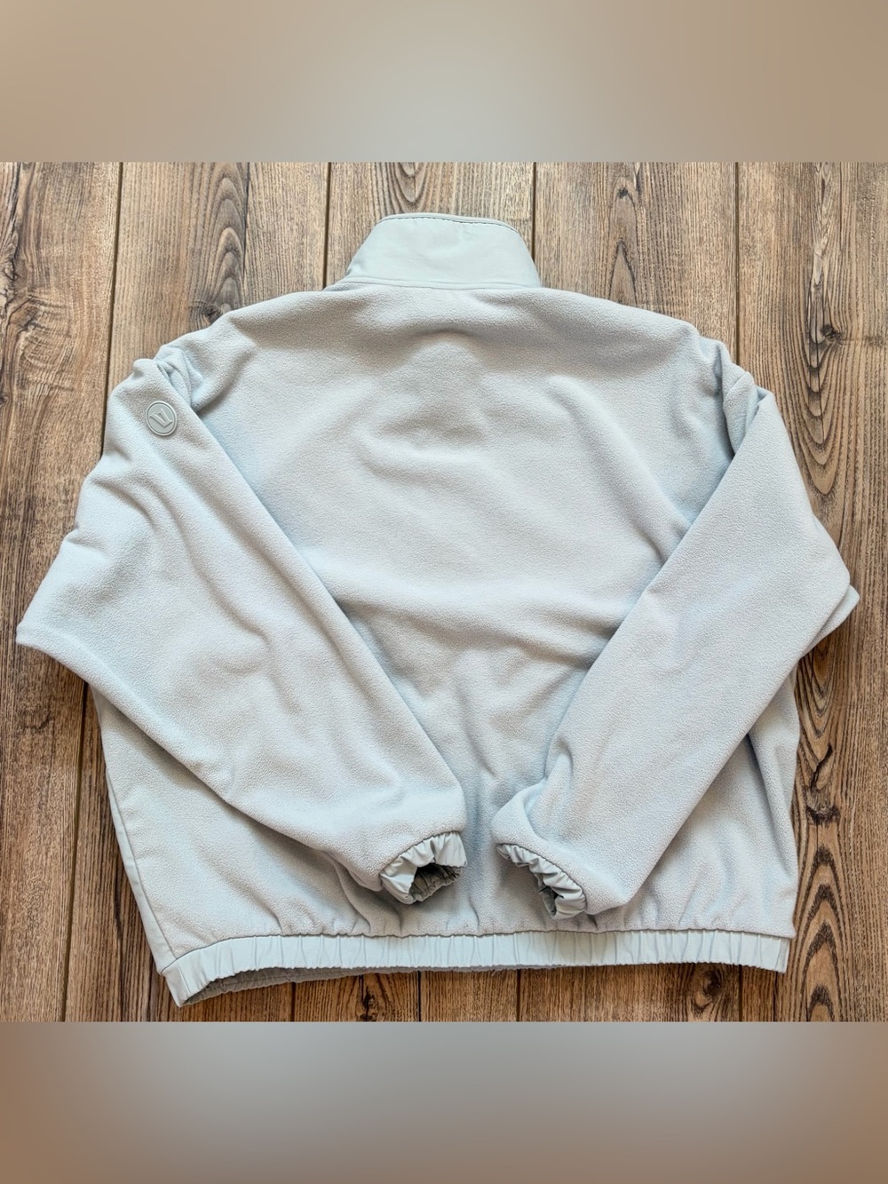 Vuori Womens Aspen Half Zip M Light Blue Fleece Quarter Zip Pullover - Picture 6 of 9